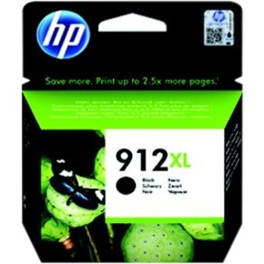 HP 912XL Original High Yield Inkjet Ink Cartridge - Black Pack