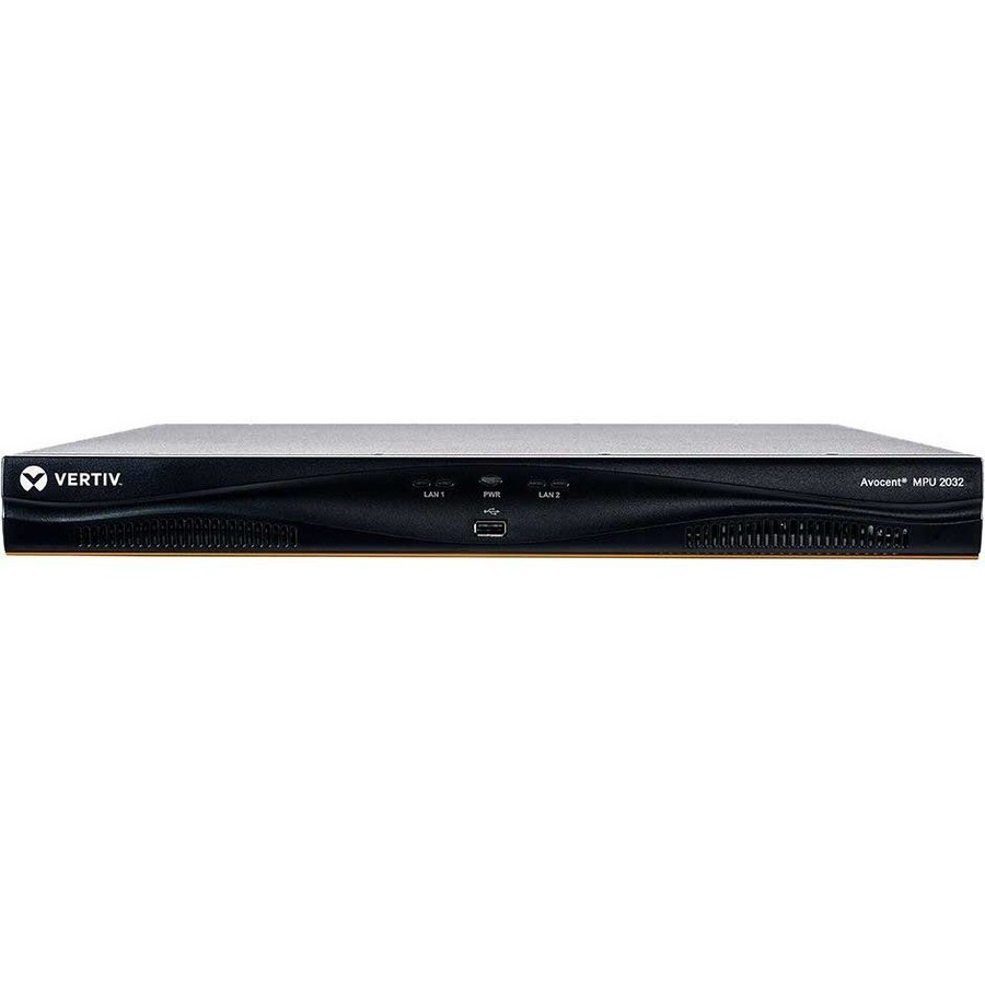 Avocent MergePoint-Einheit, 32 Ports, 2 digitale KVM-Pfade, duale Wechselstromversorgung