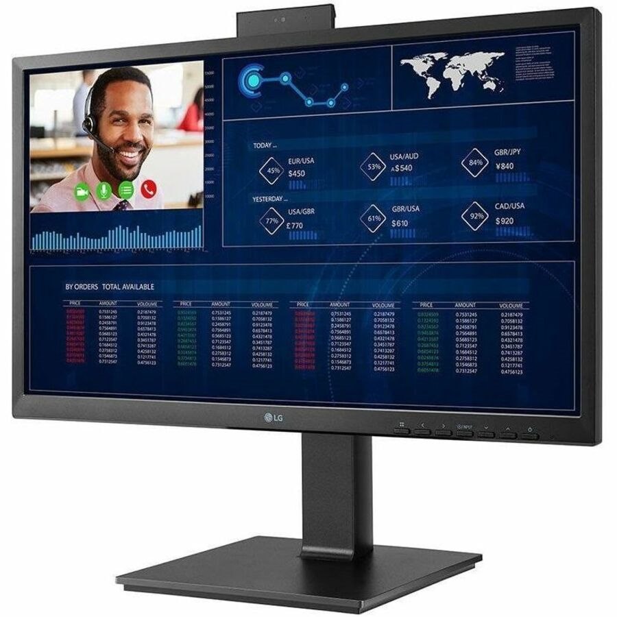 LG 24CQ650N-6N All-in-One Thin Client - Intel Celeron N5105 Quad-core (4 Core) 2 GHz - Matte Black