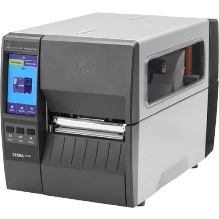 Zebra ZT231 Desktop Thermal Transfer Printer - Monochrome - Label Print - Ethernet - USB - USB Host - Serial - EU, UK