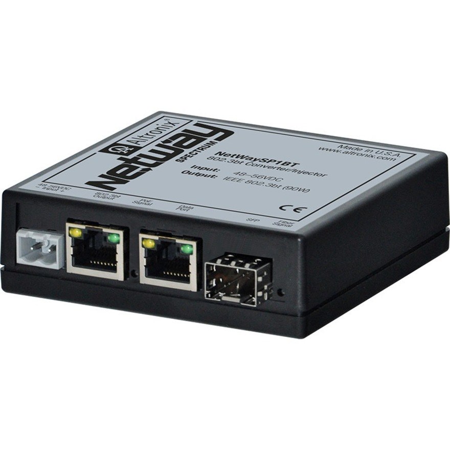 Altronix 802.3bt Media Converter/Injector