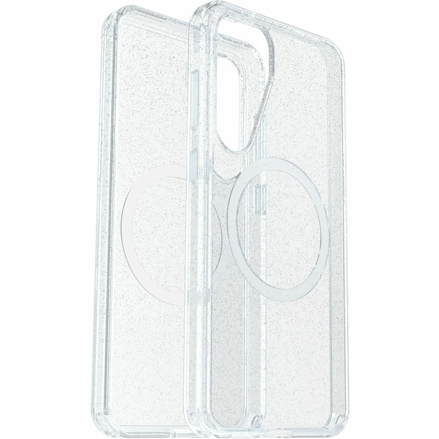 OtterBox Symmetry Series Clear Case for Samsung Galaxy S25+ Smartphone - Stardust 3.0 (Clear)