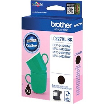 Brother LC227XLBK Original High Yield Inkjet Ink Cartridge - Black Pack