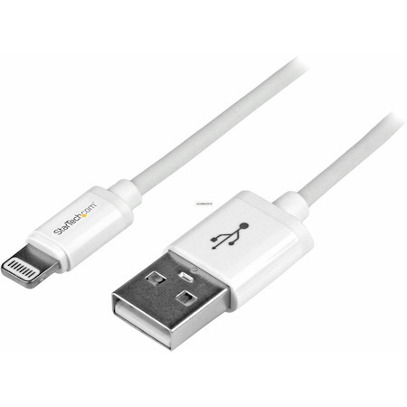 StarTech.com 1m (3ft) White Apple® 8-pin Lightning Connector to USB Cable for iPhone / iPod / iPad