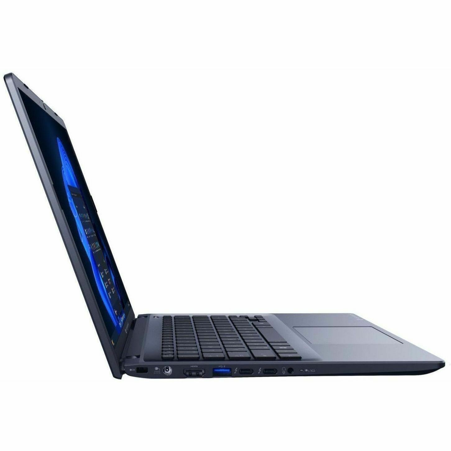 Dynabook Tecra A40-M 14" Notebook - WUXGA - Intel Core Ultra 5 225U - 16 GB - 512 GB SSD - English (US) Keyboard - Dark Blue