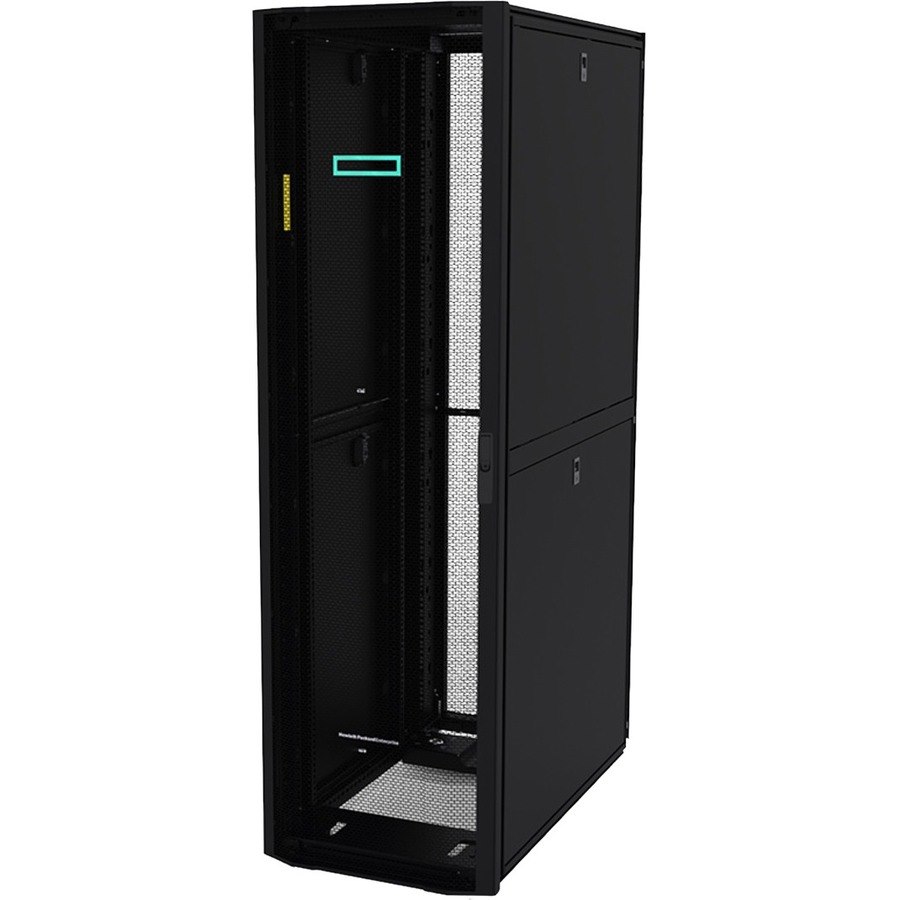 HPE Advanced 42U Rack Cabinet for Server, KVM Switch - Black
