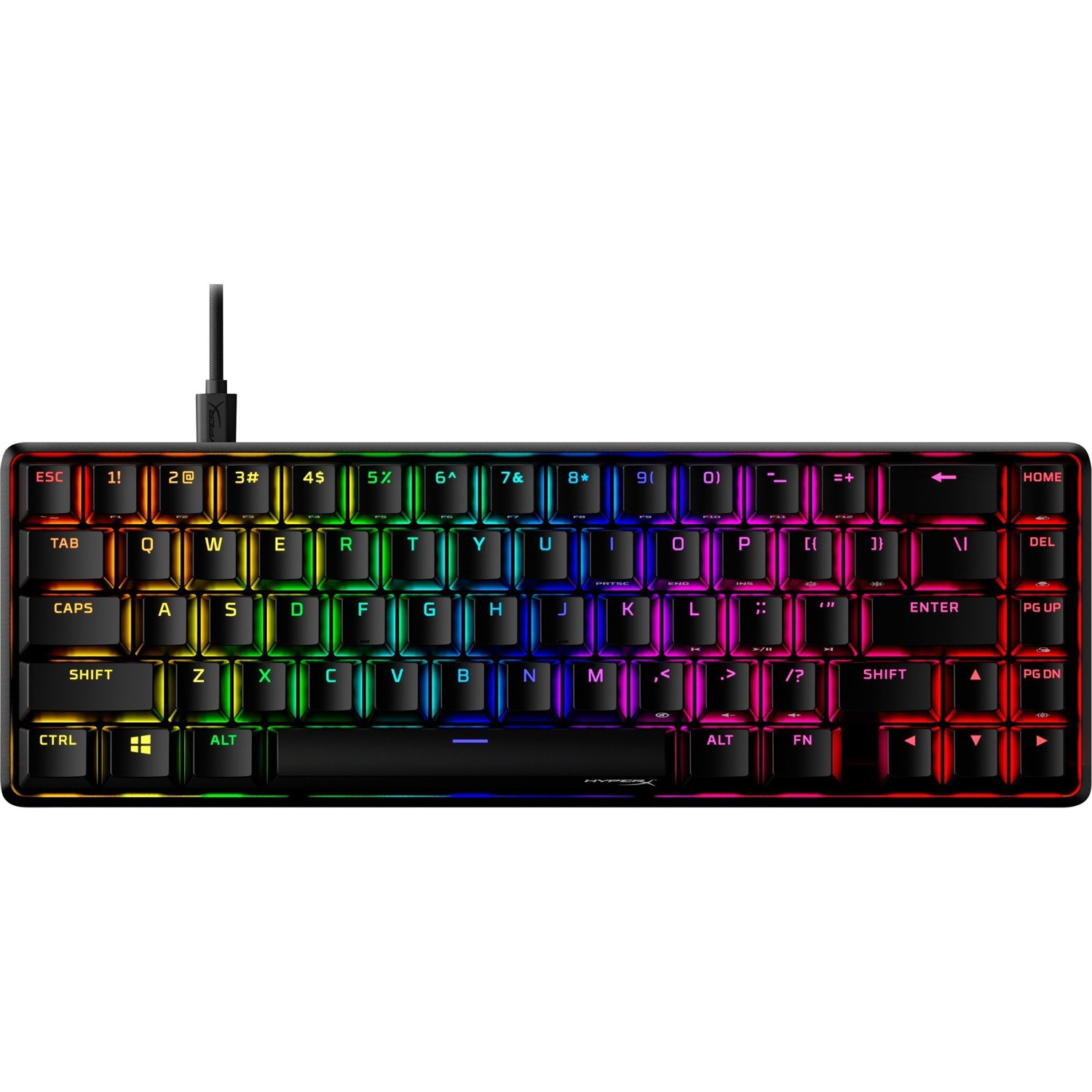 HyperX Alloy Origins 65 - Mechanical Gaming Keyboard - HX Aqua (US Layout)