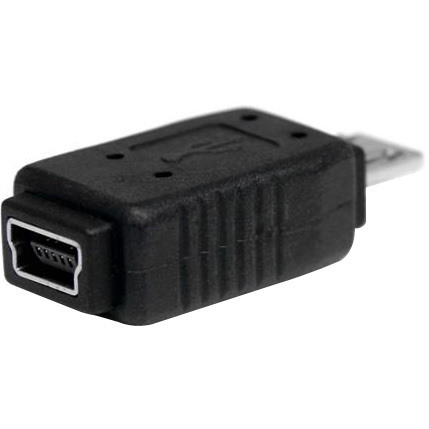 StarTech.com USB 2.0 Adapter - Micro USB (M) - Mini USB (F) - USB 2.0 -Adapter