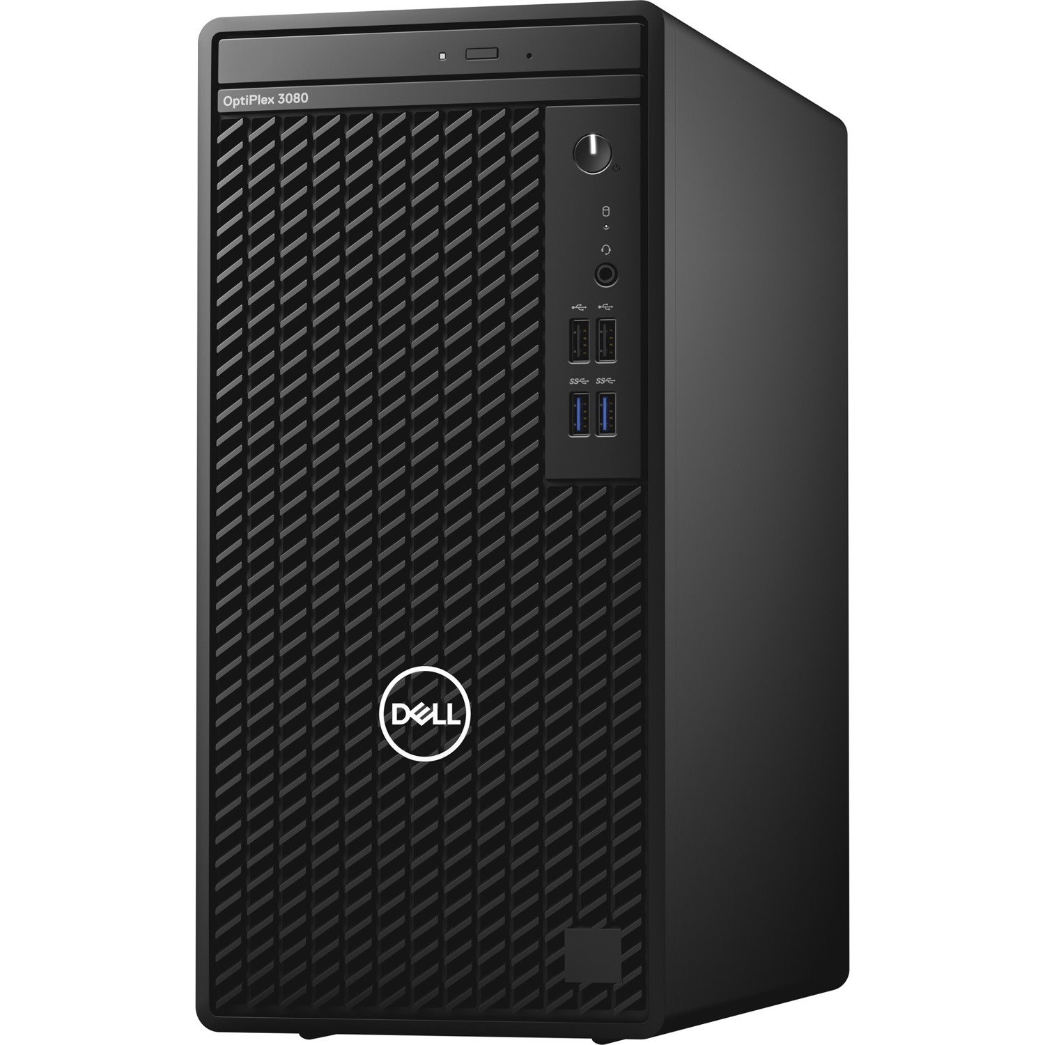 Dell OptiPlex 3000 3080 Desktop Computer - Intel Core i5 10th Gen i5-10505 - 8 GB - 256 GB SSD - Mini-tower - Black