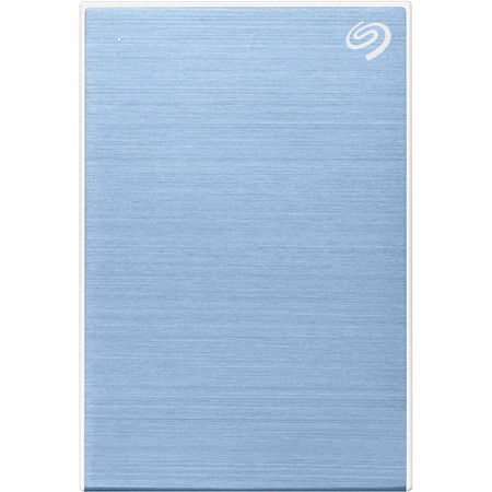Seagate Backup Plus Slim STHN2000402 2 TB Portable Hard Drive - External - Light Blue