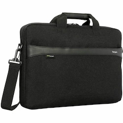 Targus GeoLite EcoSmart TBS576GL Carrying Case (Slipcase/Briefcase) for 33 cm (13") to 35.6 cm (14") Notebook, Smartphone, Accessories - Black