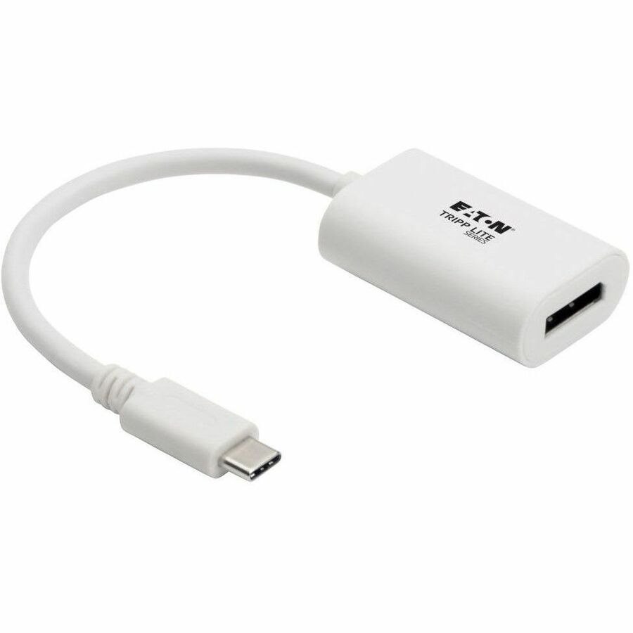 Eaton Tripp Lite Series USB-C to Displayport 4K 60Hz Adapter, White