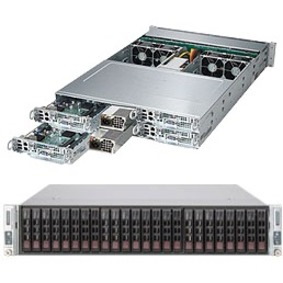 Supermicro SuperServer 2028TP-HC0R Server Barebone System - 2U Rack-mountable - Socket LGA 2011-v3 - 2 x Processor Support