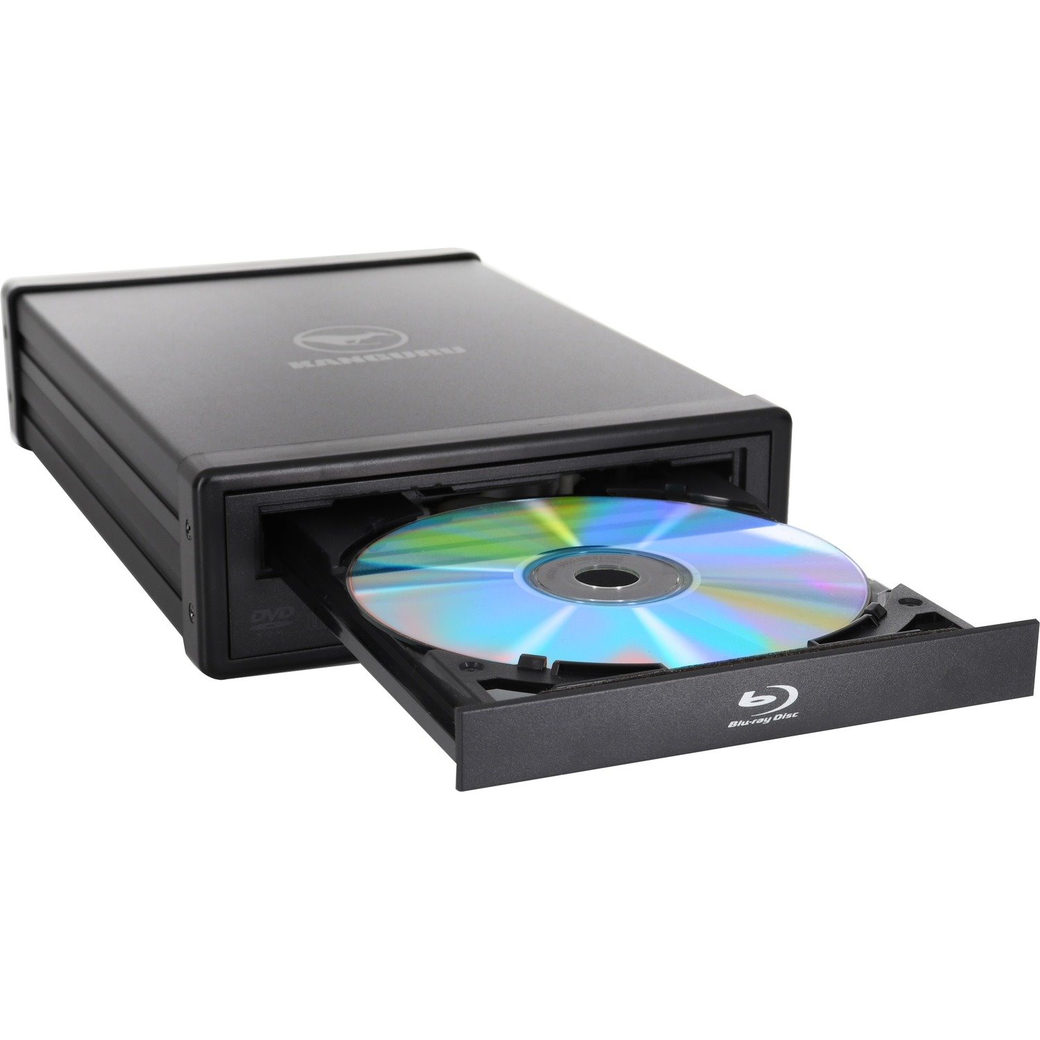 Kanguru U3-BDRW-16X Blu-ray Writer - External - Black - TAA Compliant