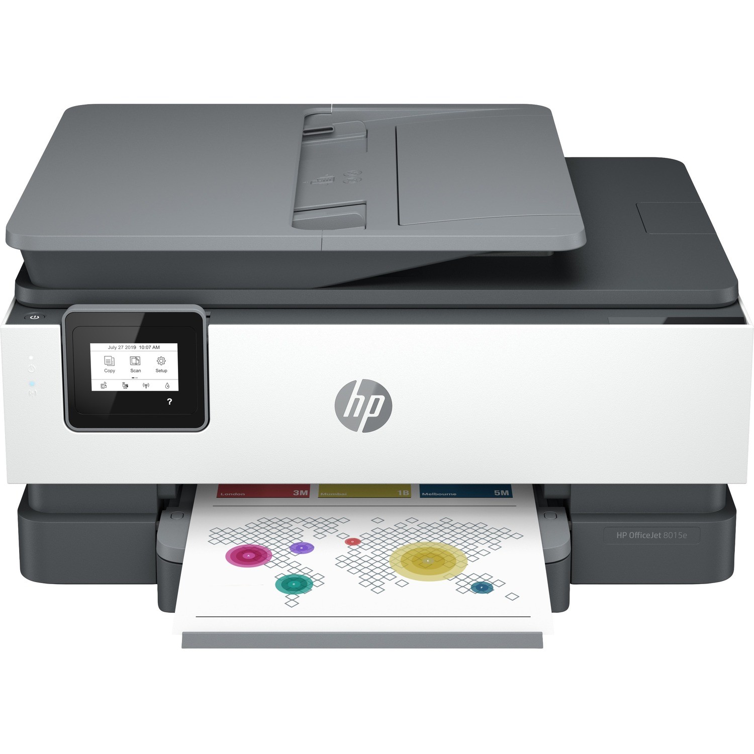 HP Officejet 8015e Wireless Inkjet multifunctionele printer - Kleur