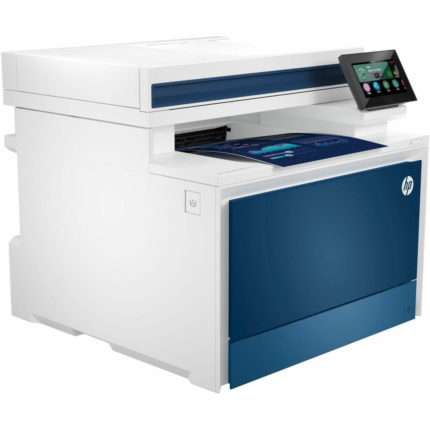 HP 4301fdn Wired & Wireless Laser Multifunction Printer - Refurbished - Color