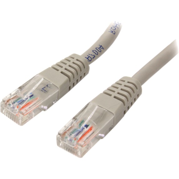 StarTech.com 10ft Gray Molded Cat5e UTP Patch Cable