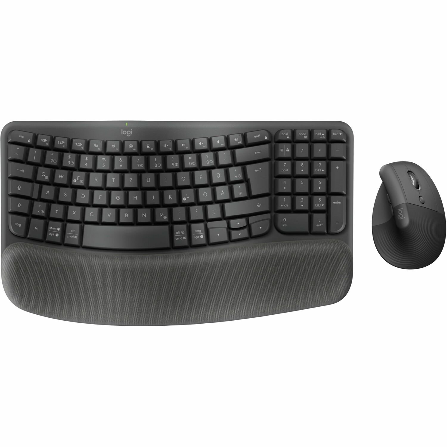 Logitech Tastatur & Maus - QWERTZ - Deutsch
