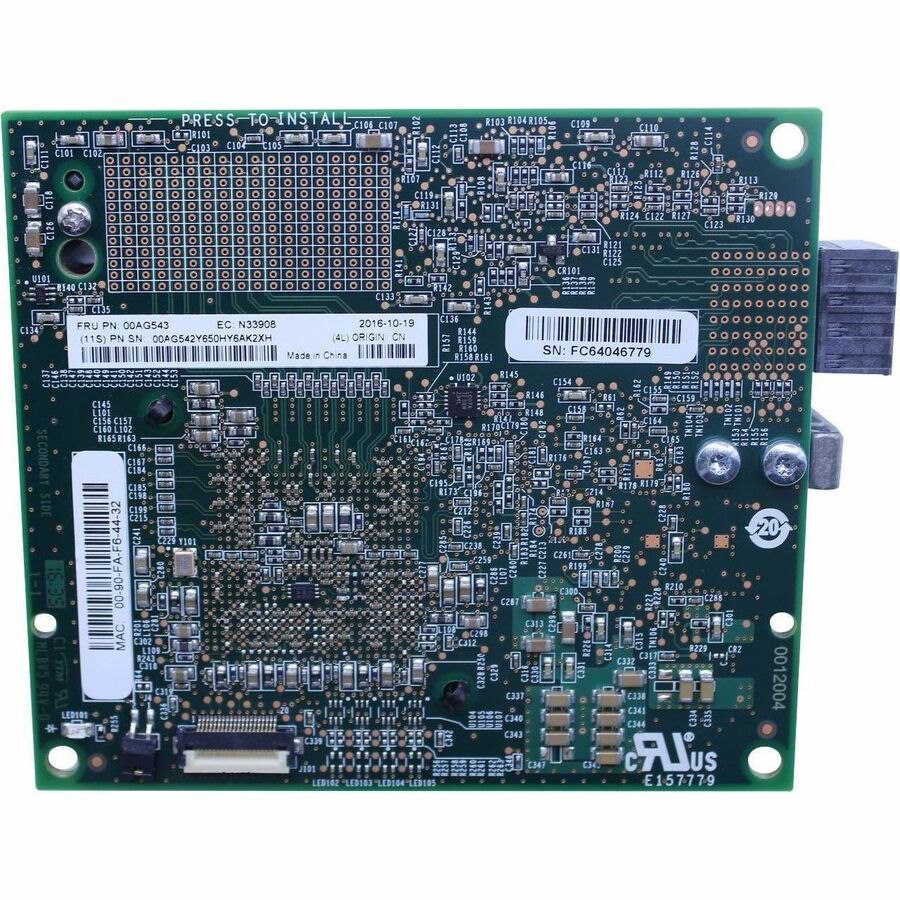 Lenovo DCG Ingram Micro Sourcing Flex System CN4052S 2-port 10Gb Virtual Fabric Adapter