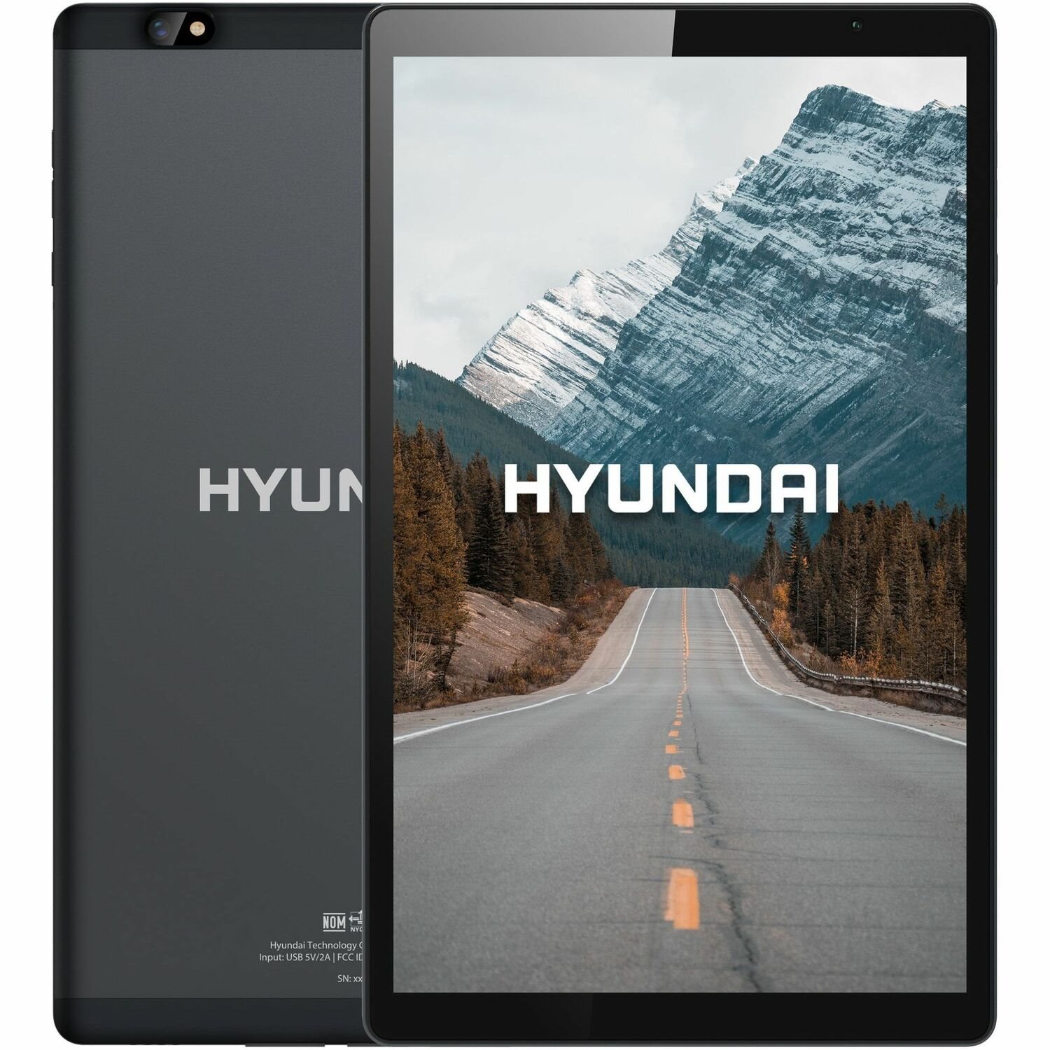 Hyundai HyTab Plus 10LB2 Tablet, 10.1" HD IPS 1280x800, Android 13, MTK 8766, 4GB RAM + 64GB Storage, 5MP/8MP Cameras, LTE, Includes Stylus Pen, Earbuds & Screen Protector - Space Grey