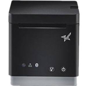 Star Micronics mC-Print20, Ethernet (LAN), USB, CloudPRNT - 2" Thermal Receipt Printer - 100 mm/sec - Monochrome - Auto Cutter - Black Color - External Power Supply Included