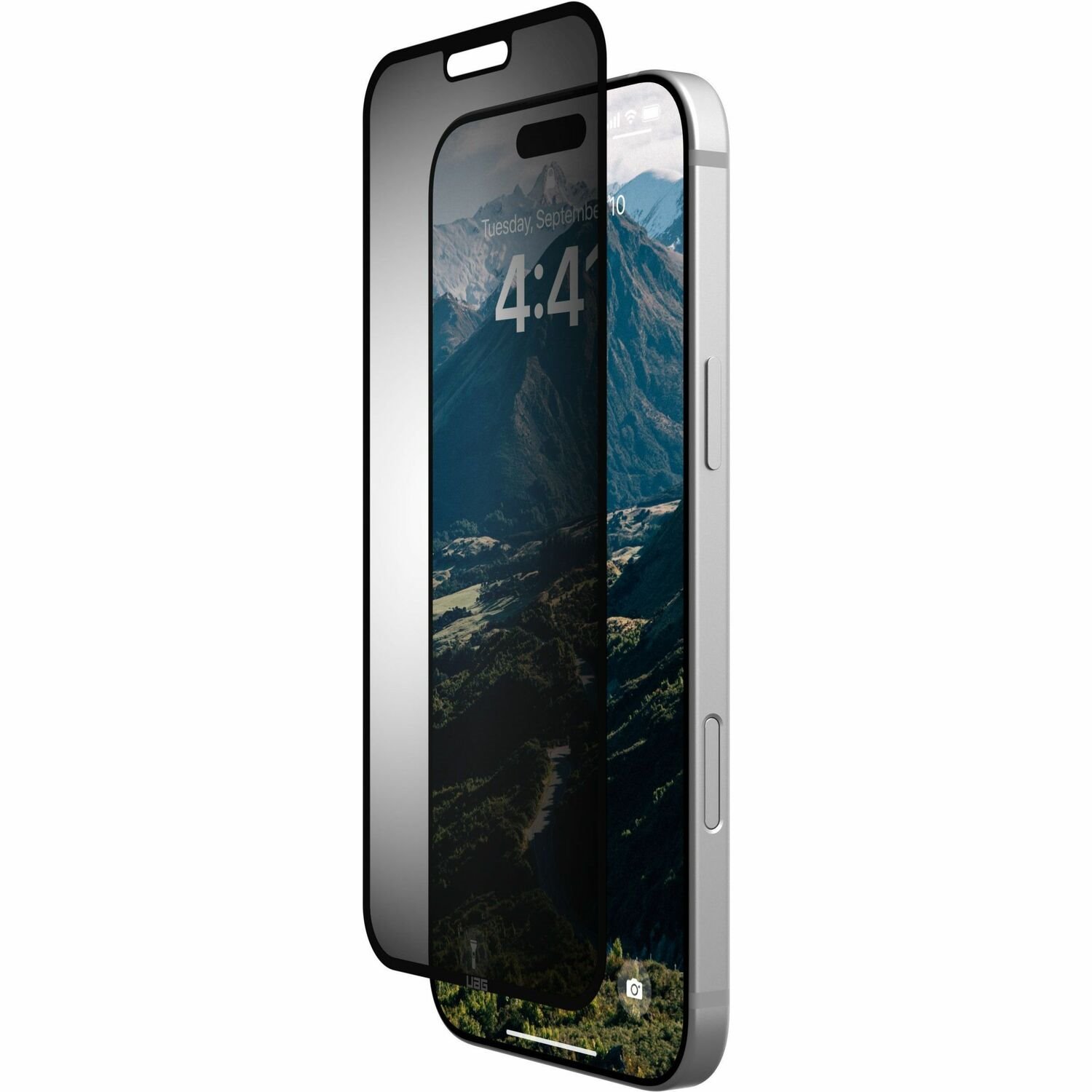 Urban Armor Gear Removable and Reusable Privacy Screen For iPhone 16 Pro Max - Tint Tinted