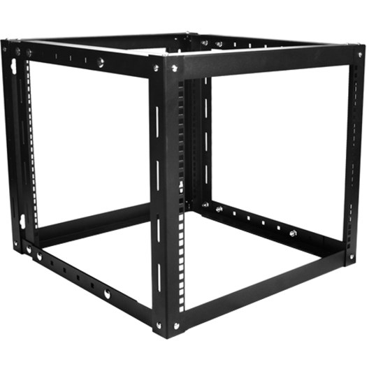 Claytek 9U 800mm Adjustable Wallmount Server Cabinet with 2U Supporting Tray