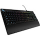 Logitech G213 Prodigy Gaming Keyboard - Wired RGB Backlit Keyboard with Mech-dome Keys, Palm Rest, Adjustable Feet, Media Controls, USB, Compatible with Windows