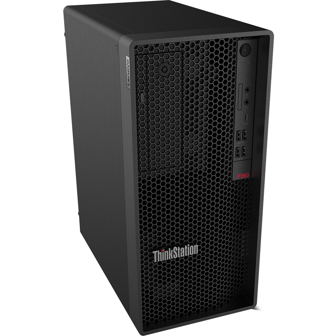 Lenovo ThinkStation P360 30FM0017US Workstation - 1 x Intel Core i5 12th Gen i5-12500 - vPro Technology - 16 GB - 512 GB SSD - Tower - Black