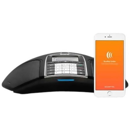 Konftel 300IPx IP Conference Station - Corded/Cordless - Cordless - Bluetooth - Liquorice Black