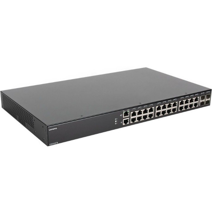 Lenovo CE0128TB 24 Ports Manageable Layer 3 Switch - 10 Gigabit Ethernet - 10GBase-X