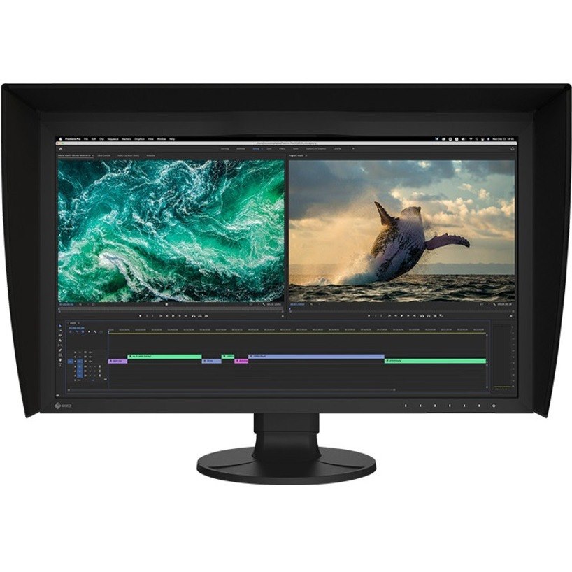 EIZO ColorEdge CG2700S-BK 27" Class WQHD LCD Monitor - 16:9 - Black