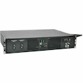 Tripp Lite by Eaton PDU 7.7kW Single-Phase Switched Automatic Transfer Switch PDU Two 200-240V IEC309 32A Blue Inputs 16-C13 2-C19 Outlets 2U TAA
