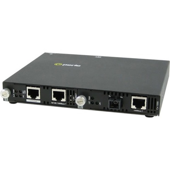 Perle SMI-1000-S1SC120D Transceiver/Media Converter