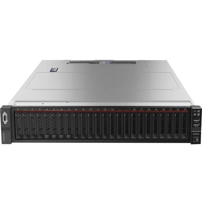 Lenovo ThinkSystem SR650 7X06A0FKNA 2U Rack Server - 1 x Intel Xeon Silver 4216 2.10 GHz - 32 GB RAM - 12Gb/s SAS, Serial ATA/600 Controller