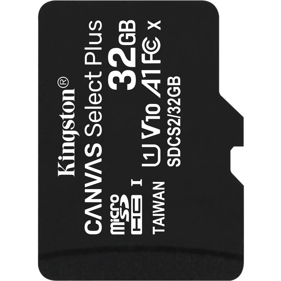 Kingston Canvas Select Plus SDCS2 32 GB Class 10/UHS-I (U1) microSDHC - 1