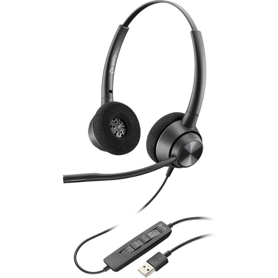 Plantronics EncorePro 320 Wired Over-the-head Stereo Headset