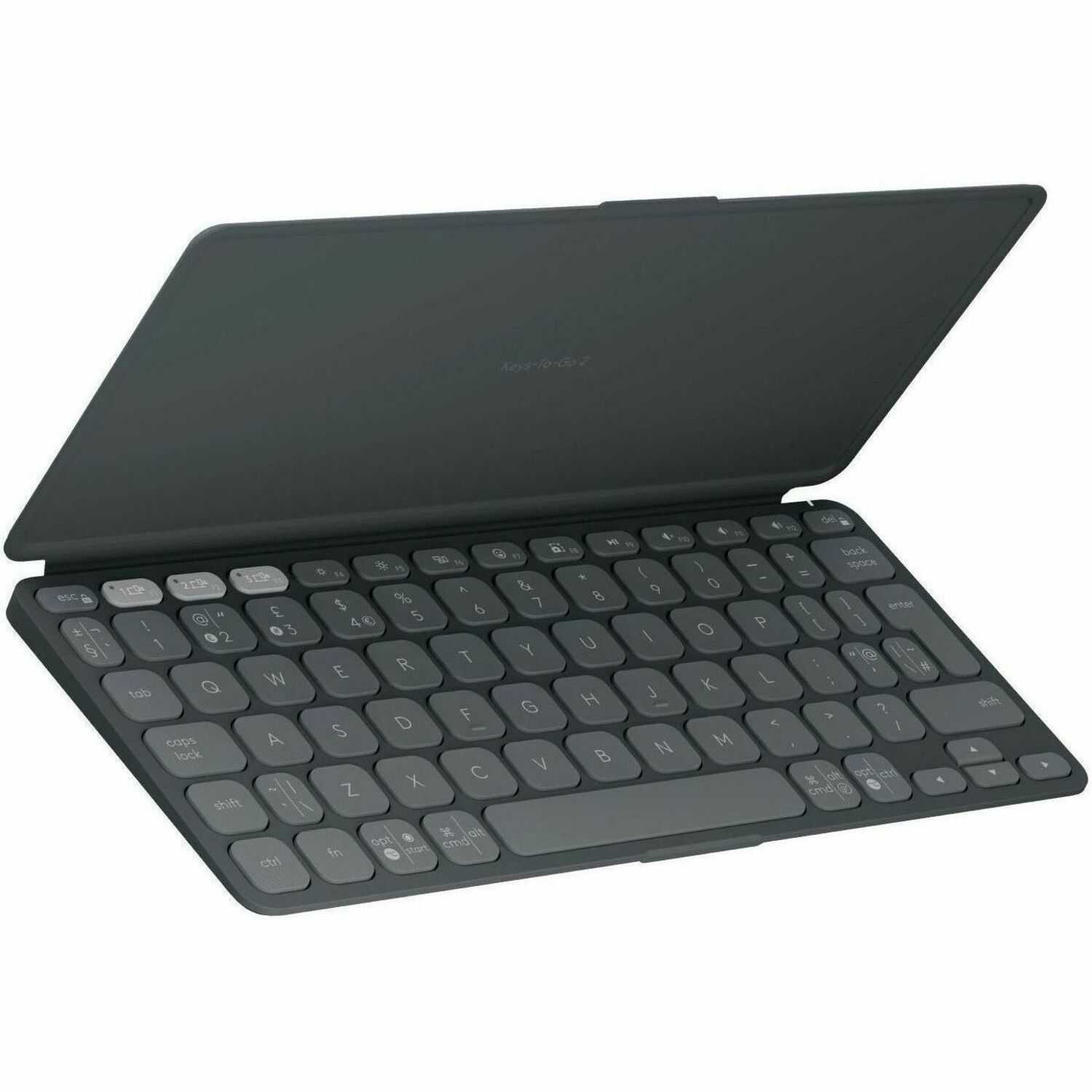 Logitech Keys-To-Go 2 Toetsenbord - Draadloos Verbinding - Duits - QWERTZ indeling - Grafiet
