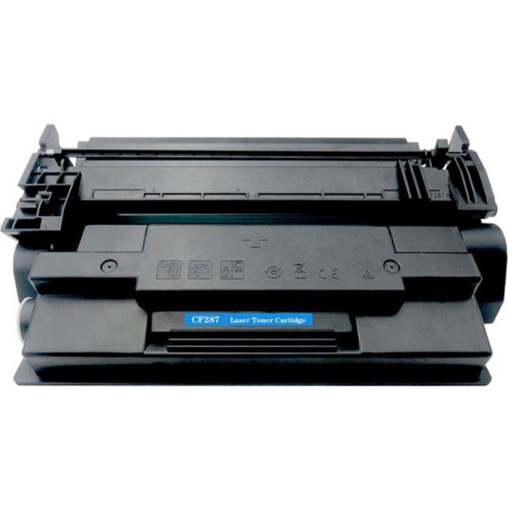 eReplacements CF287X-ER New Compatible Toner Cartridge - Alternative for HP (CF287X) - Black