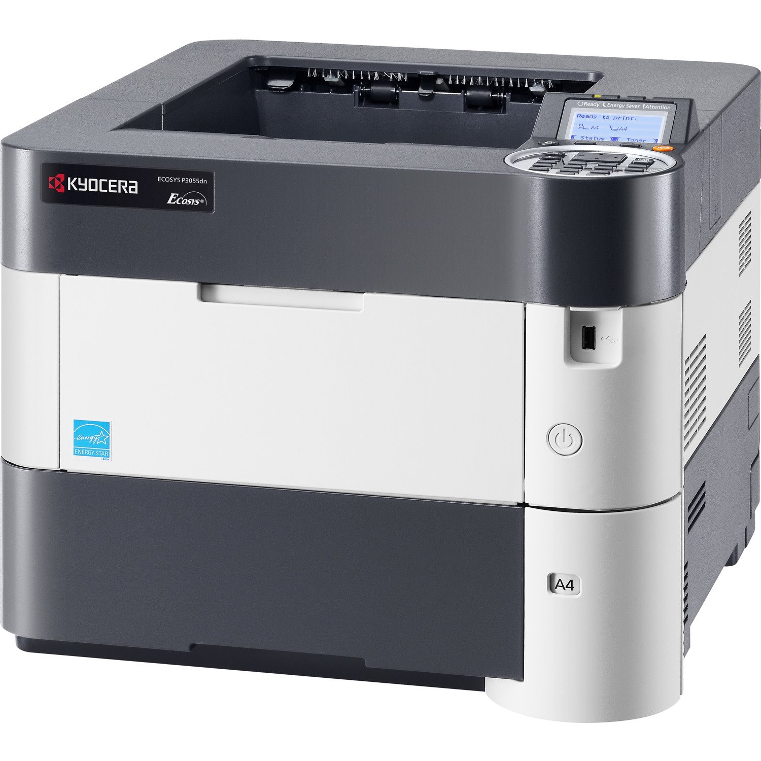 Kyocera Ecosys P3055dn Desktop Laser Printer - Monochrome