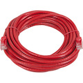 Monoprice FLEXboot Series Cat6 24AWG UTP Ethernet Network Patch Cable, 50ft Red