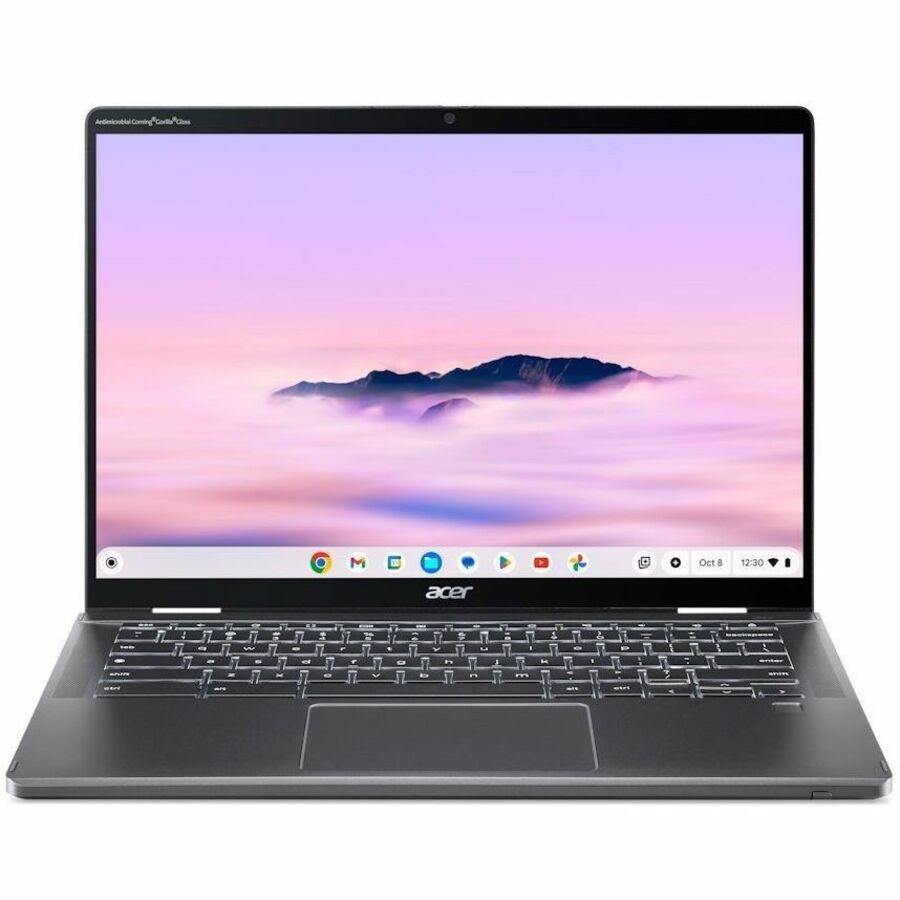 Acer Chromebook Plus Spin 714 CP714-1HN CP714-1HN-773R 35.6 cm (14") Touchscreen Convertible 2 in 1 Chromebook - WUXGA - 60 Hz - Intel Core Ultra 7 Series 1 155U - 16 GB - 512 GB PCI Express NVMe 4.0 SSD - Iron
