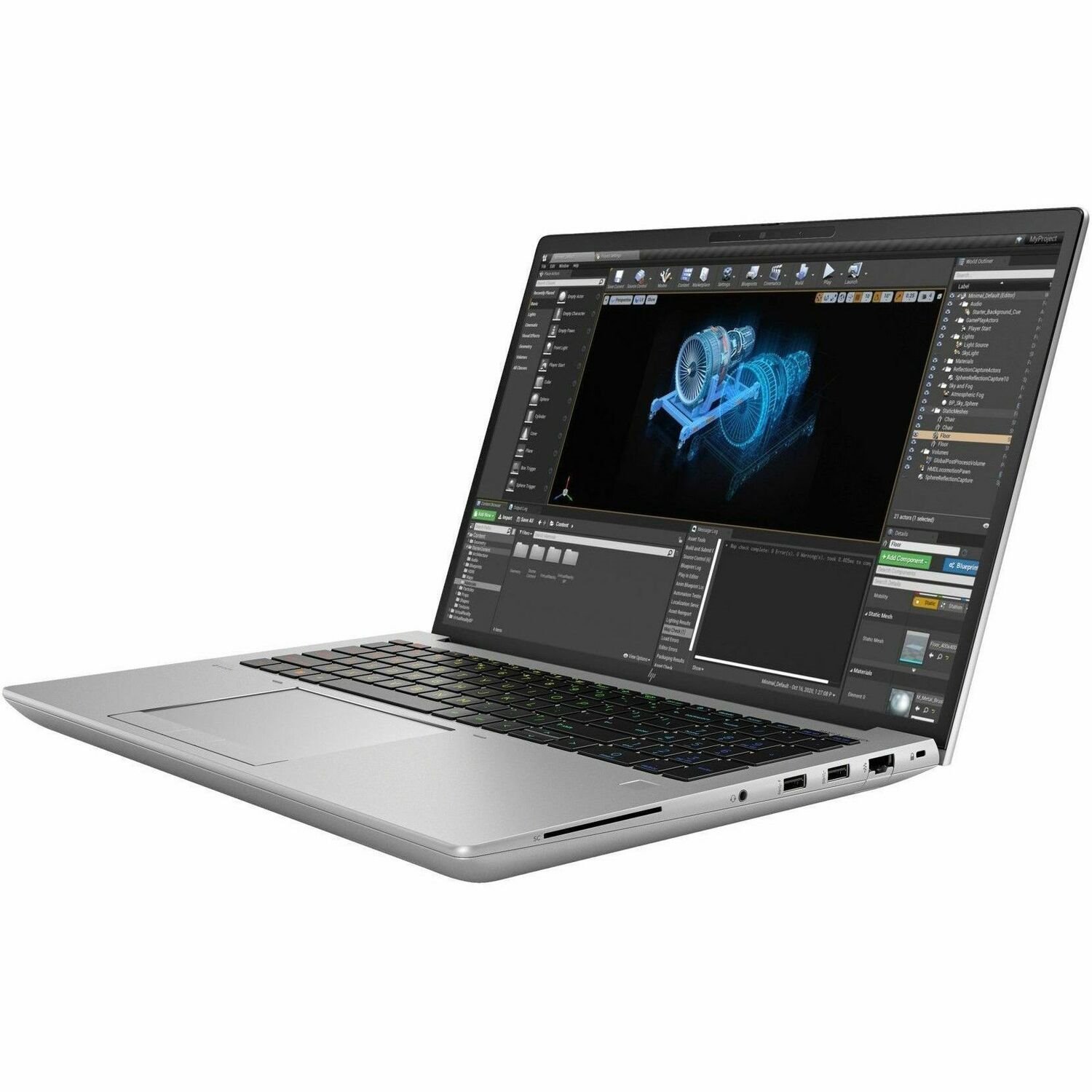 HP ZBook Fury G10 16" Mobile Workstation - WQUXGA - Intel Core i9 13th Gen i9-13950HX - 64 GB - 2 TB SSD - English, French Keyboard