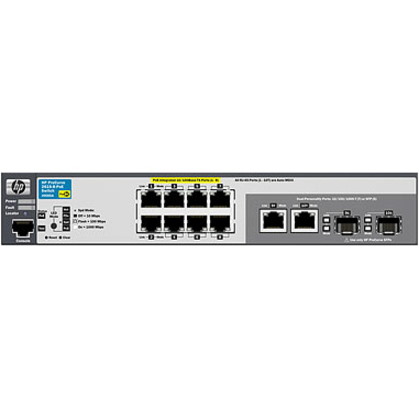 HPE ProCurve 2615-8-PoE 8 Ports Manageable Ethernet Switch - Fast Ethernet - 10/100Base-TX