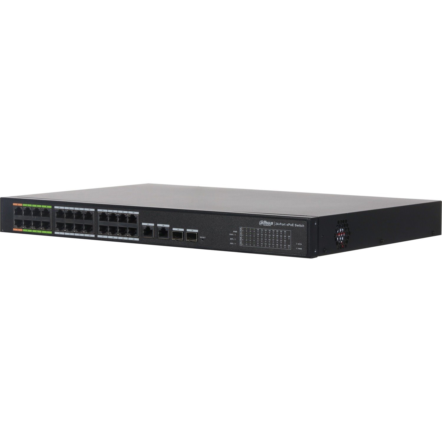 Dahua DH-LR2226-24ET-360 24-Port PoE Switch with 8-Port ePoE