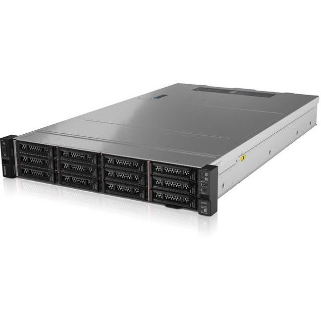 Lenovo ThinkSystem SR550 7X04A07YAU 2U Rack Server - 1 x Intel Xeon Silver 4210 2.20 GHz - 16 GB RAM - Serial ATA/600, 12Gb/s SAS Controller