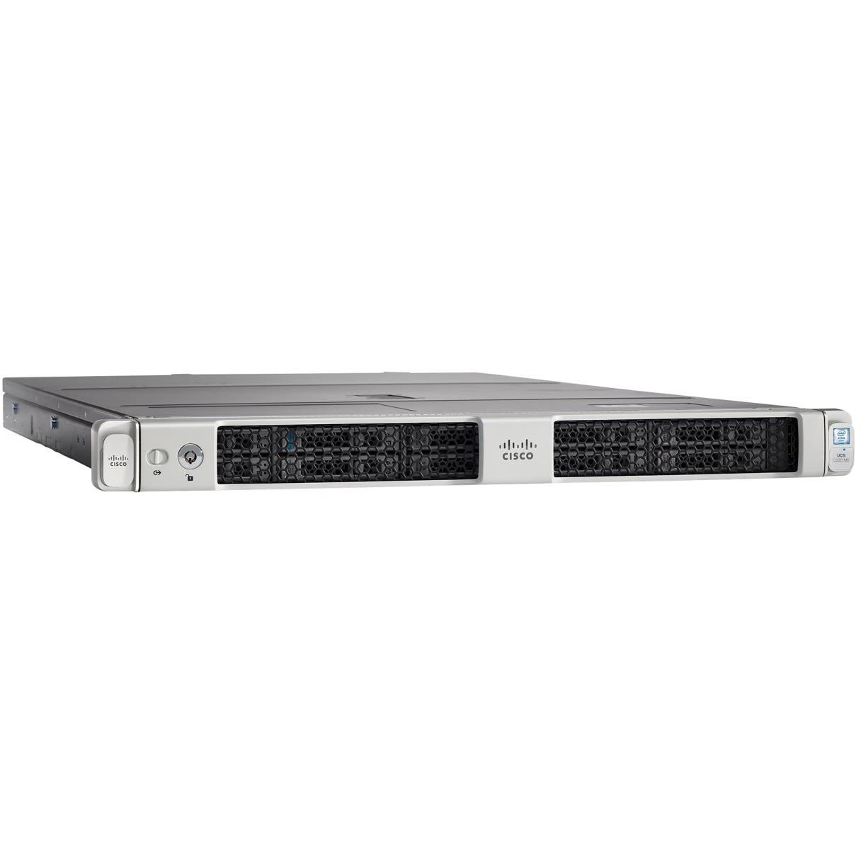 Cisco C220 M5 1U Rack Server - 2 Xeon Silver 4114 2.20 GHz - 32 GB RAM - 12Gb/s SAS Controller