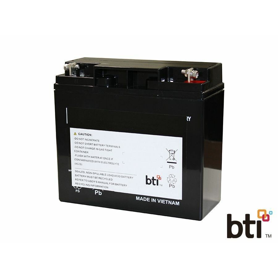 BTI B00006-BTI 12V 18AH 1-CELL SEALED LEAD ACID BATTERY FOR MINUTEMAN B00006 - 2 YR WARRANTY