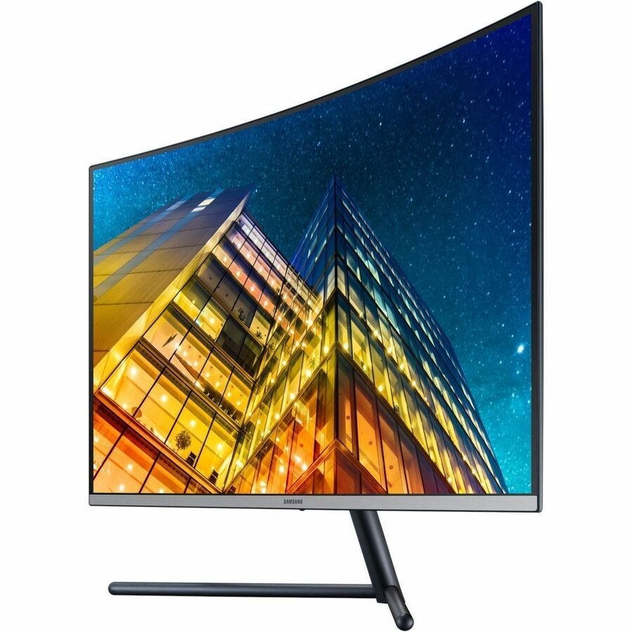 Samsung U32R590CWP 32" Class 4K UHD Curved Screen LED Monitor - 16:9 - Black