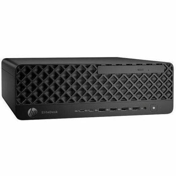 HP EliteDesk 8 G1i Desktop Computer - Intel Core Ultra 7 265 - vPro Technology - 32 GB - 1 TB SSD - Small Form Factor - Jack Black
